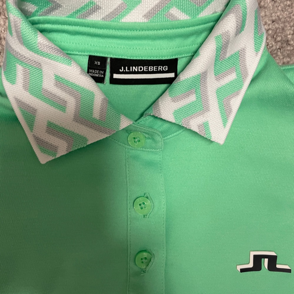 J Lindeberg Women's Leslie Sleeveless Golf Top Green XS